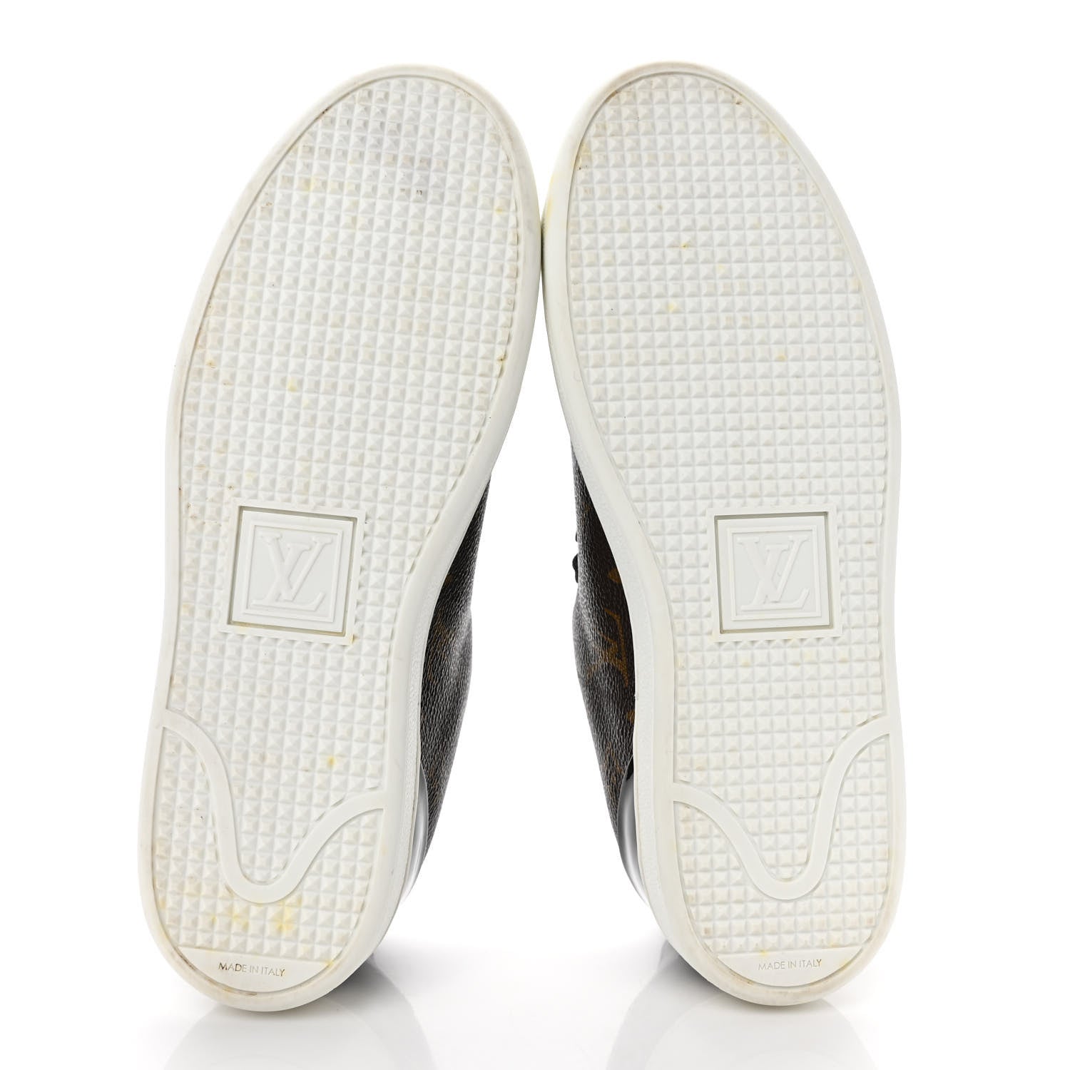 Louis Vuitton Patent Monogram Frontrow Sneakers 38 5 of 9