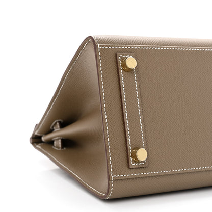 Hermes Epsom Birkin Sellier 25 Etoupe 9 of 11