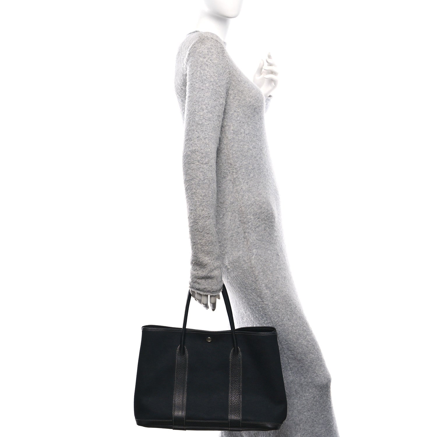 Hermes Toile Vache Country Garden Party 36 Black 2 of 10