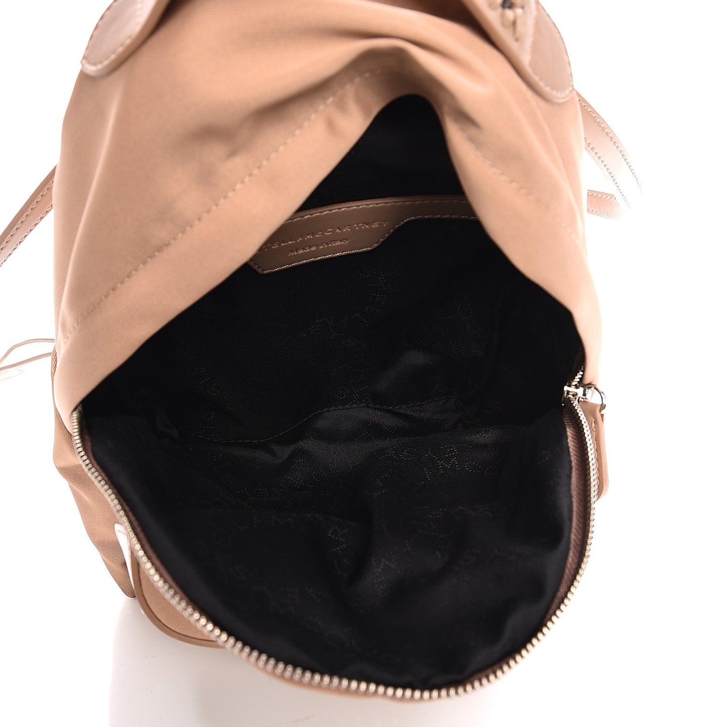 Nylon Eco Alter Nappa Mini Falabella GO Backpack Powder