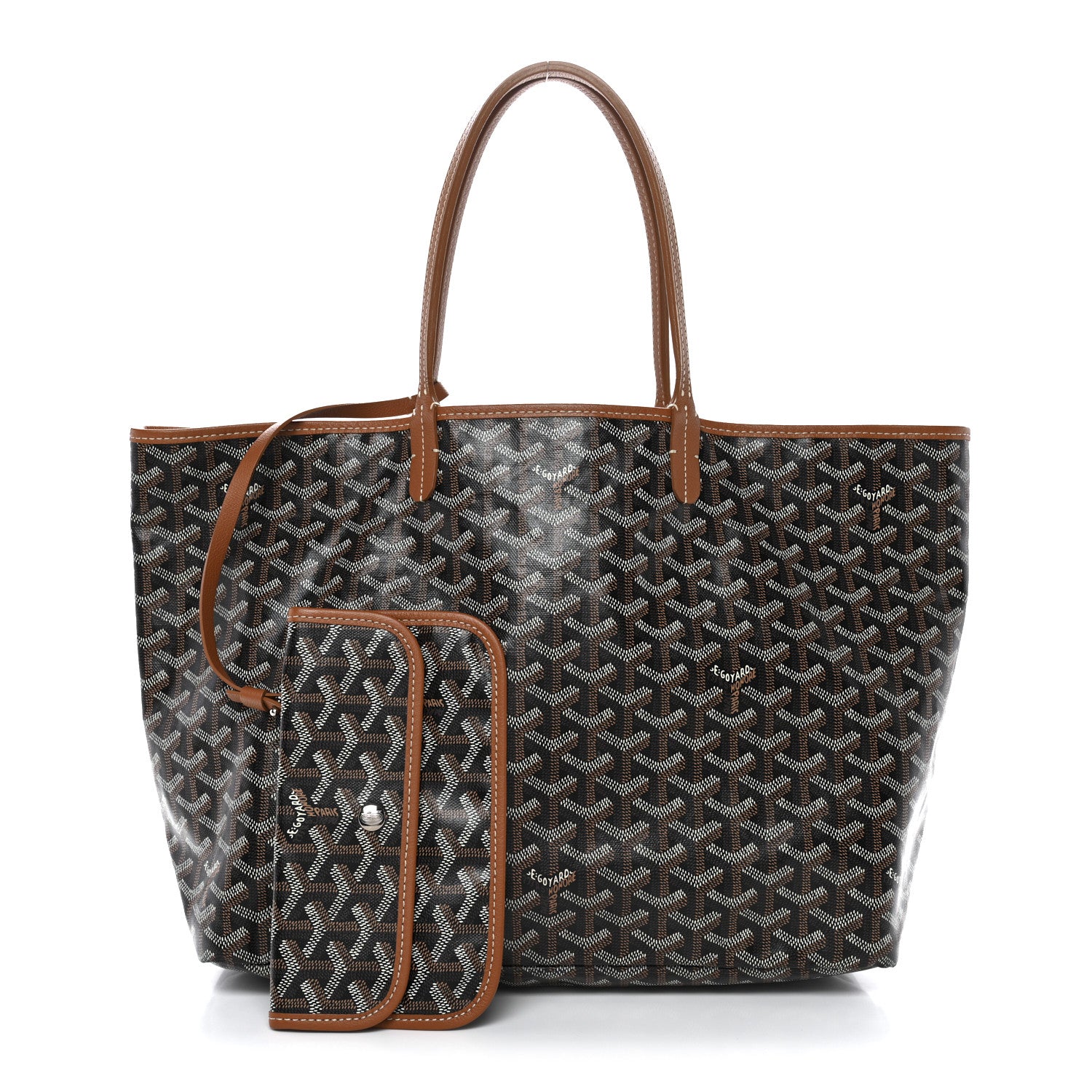 Goyard Goyardine Saint Louis PM Black Gold 3 of 11
