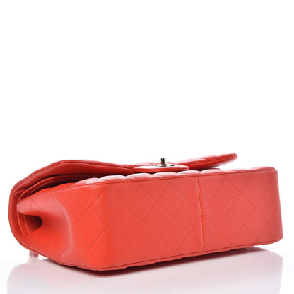 Chanel Caviar Quilted Jumbo Double Flap Red 5 of 8