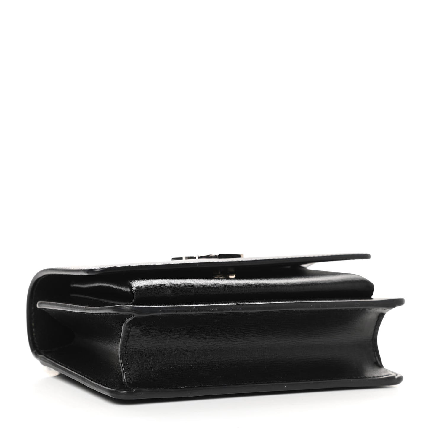 Calfskin Monogram Sunset Chain Wallet Black