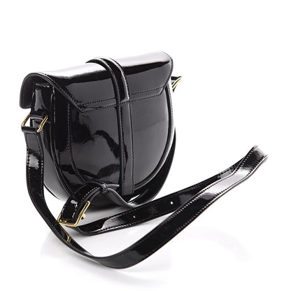 Celine Patent Calfskin Besace Small 16 Black 2 of 8
