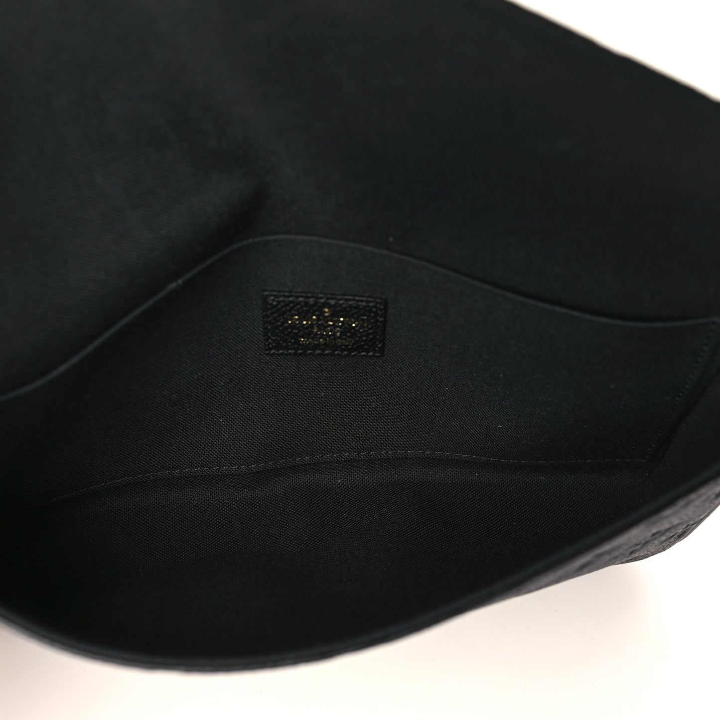 Empreinte Pochette Felicie Chain Wallet Black