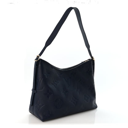 Louis Vuitton Empreinte Monogram Giant CarryAll MM Navy 4 of 10