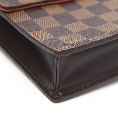 Louis Vuitton Damier Ebene Portobello Travel Shoulder Bag 13 of 16
