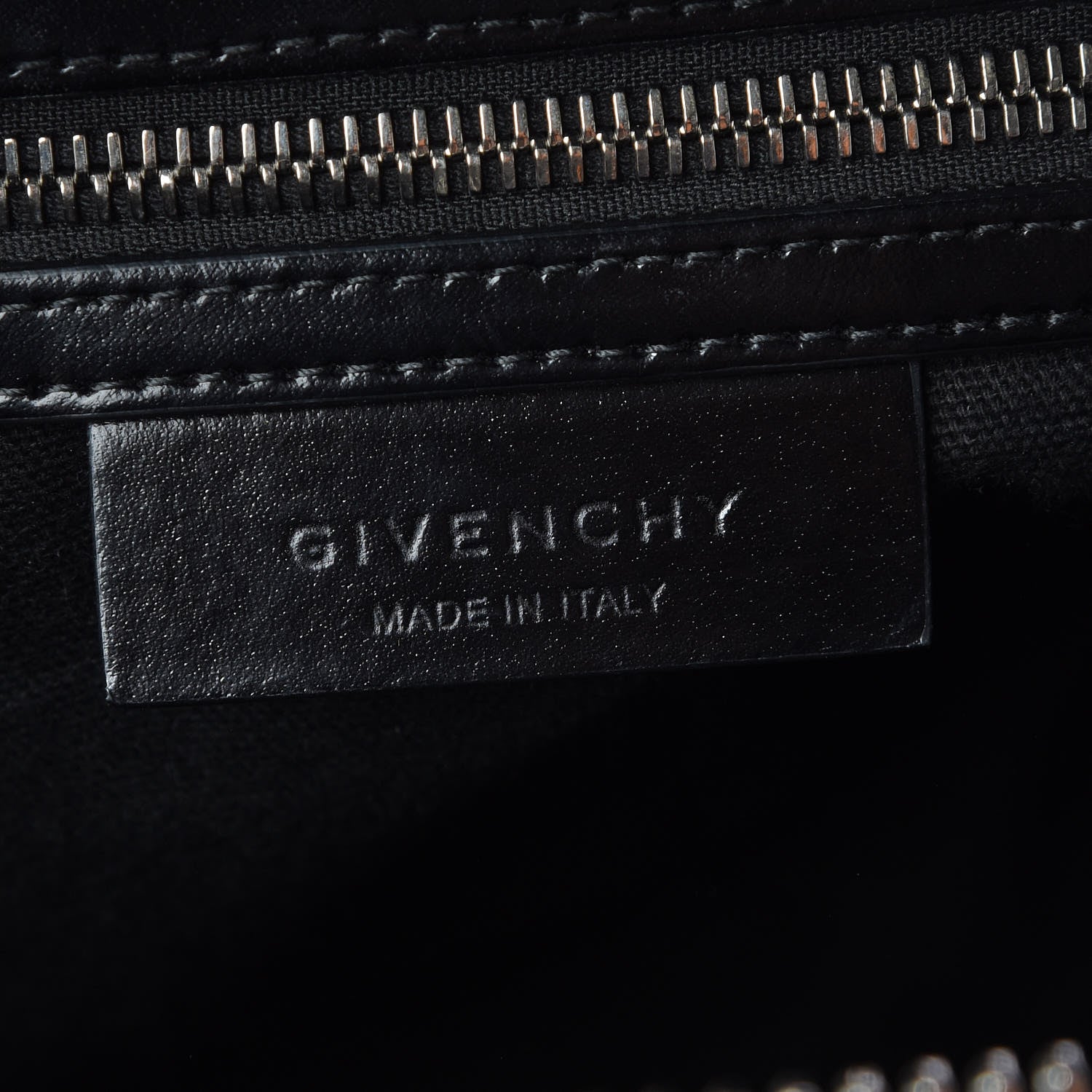 Givenchy Shiny Lord Calfskin Medium Antigona Black 8 of 10