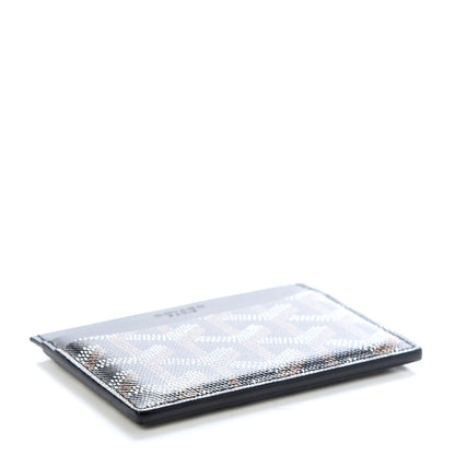 Goyard Goyardine Saint Sulpice Card Holder Black 4 of 7