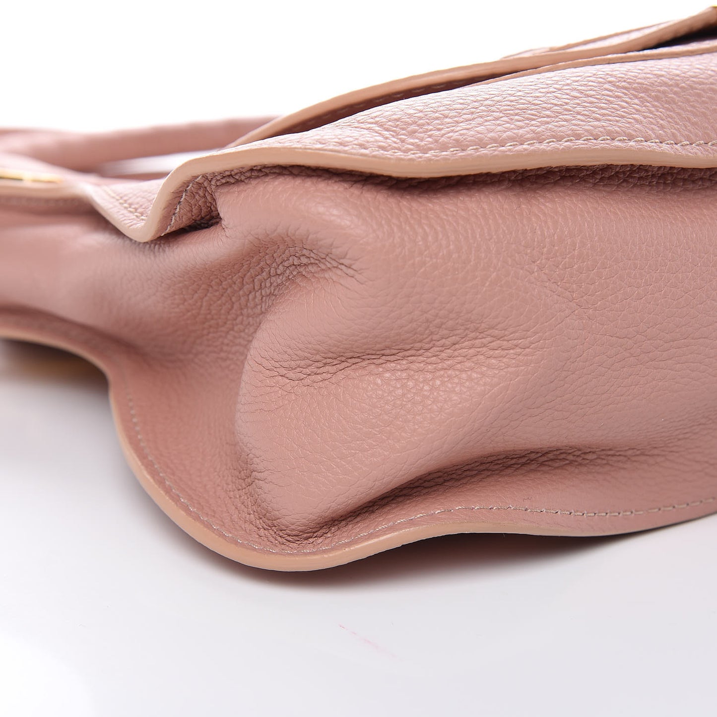 Calfskin Medium Marcie Satchel Anemone Pink