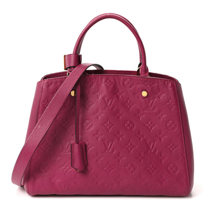 Louis Vuitton Empreinte Montaigne MM Grape 1 of 10