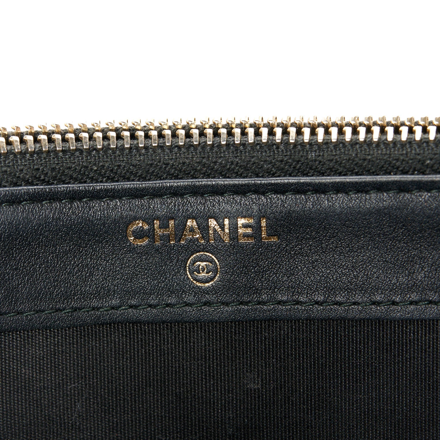 Chanel Lambskin Quilted Small Boy Clutch With Chain Black 8 of 13