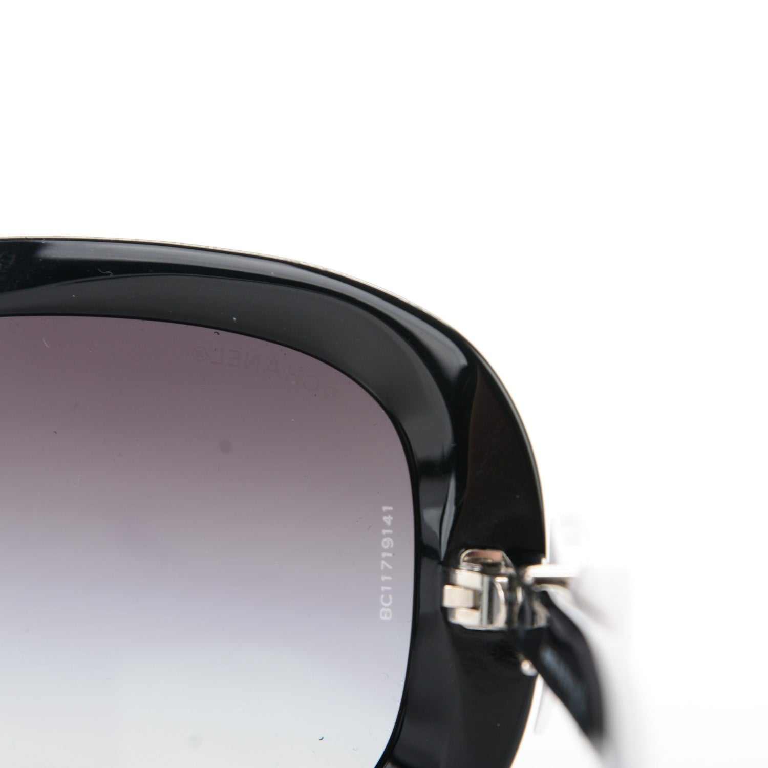Chanel CC Bow Sunglasses 5170 Black 6 of 7