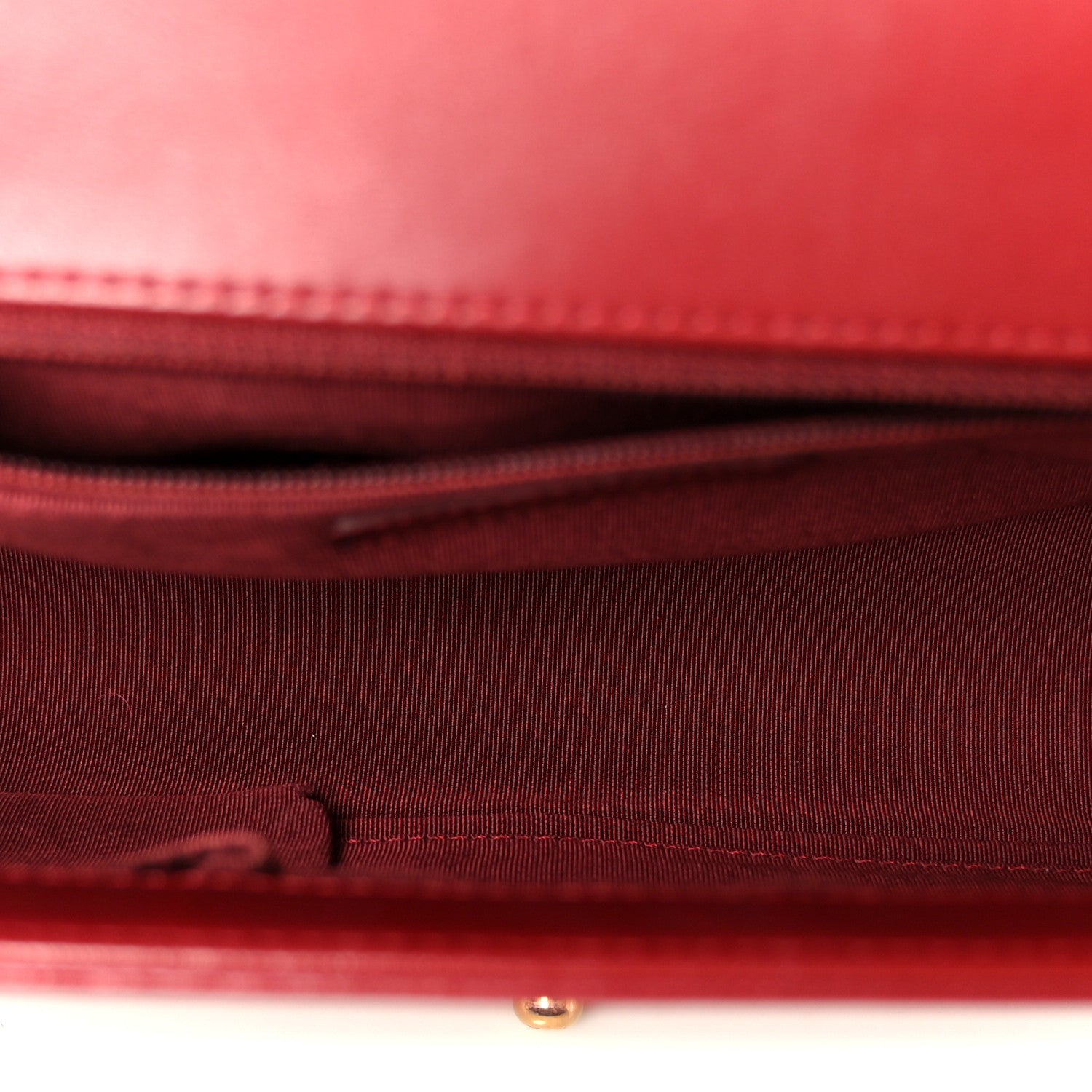 Chanel Lambskin Quilted New Medium Boy Flap Dark Red 5 of 11