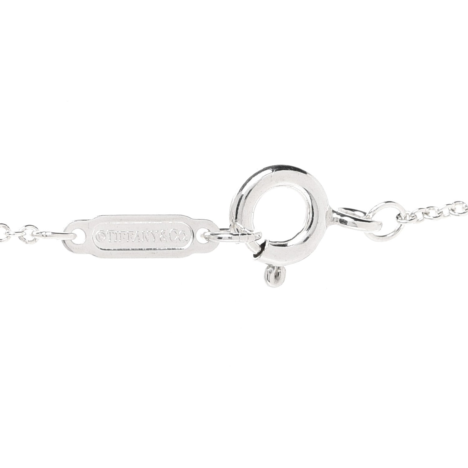 Tiffany Sterling Silver Small Return to Tiffany Heart Pendant Necklace 5 of 7