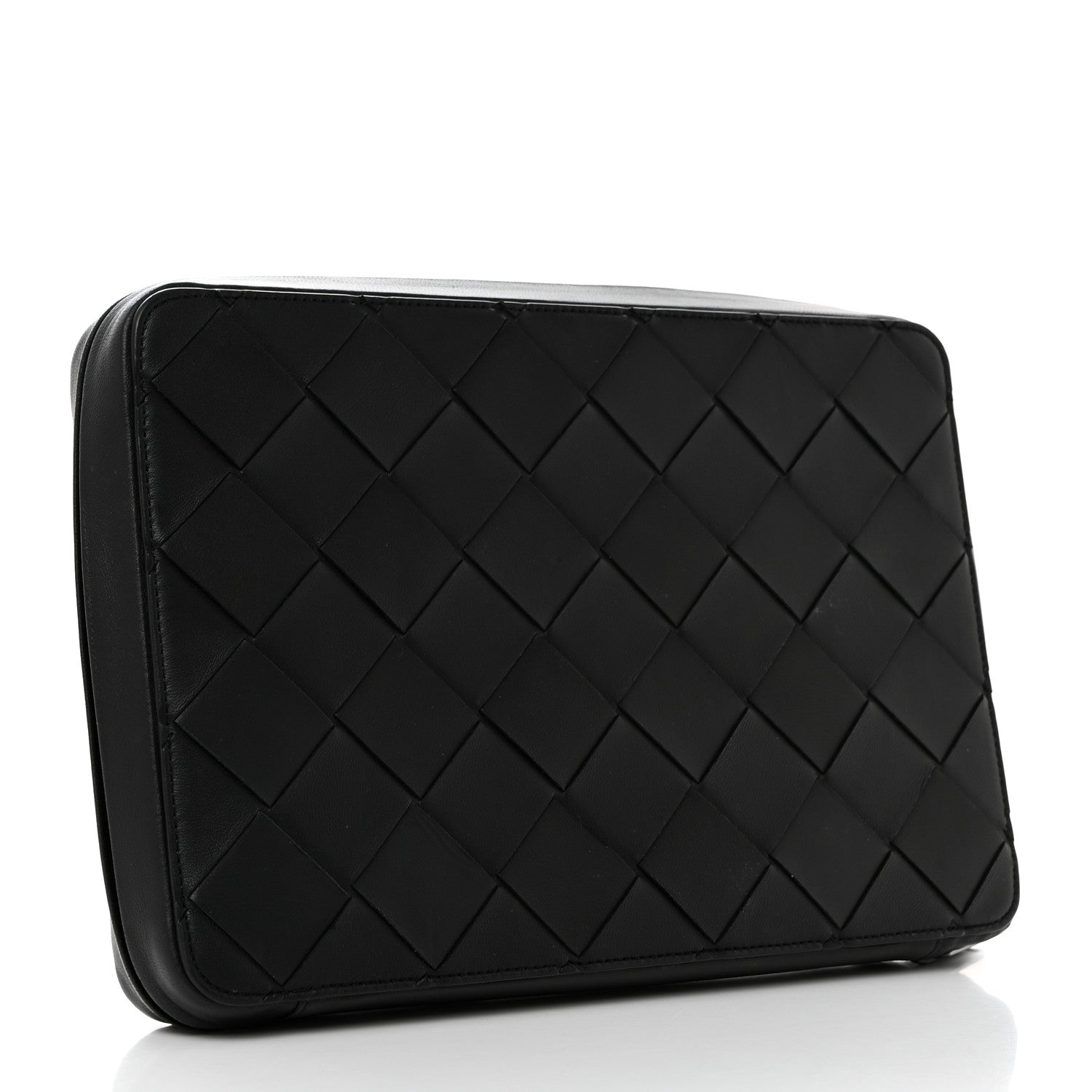 Bottega Veneta Nappa Intrecciato Organizer Case Black 3 of 7