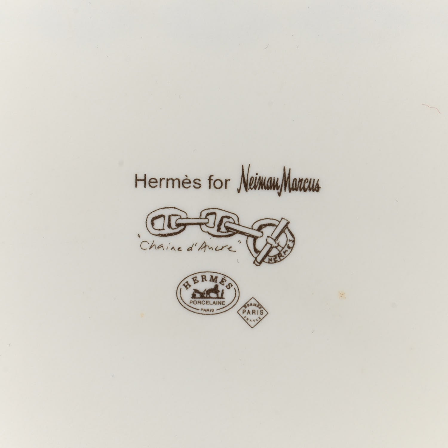 Hermes Porcelain Chaine d' Ancre Sushi Plate 5 of 7