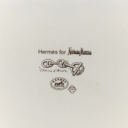 Hermes Porcelain Chaine d' Ancre Sushi Plate 5 of 7
