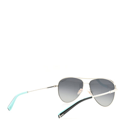 Tiffany Acetate TF3062 Pilot Sunglasses Black Blue 4 of 8