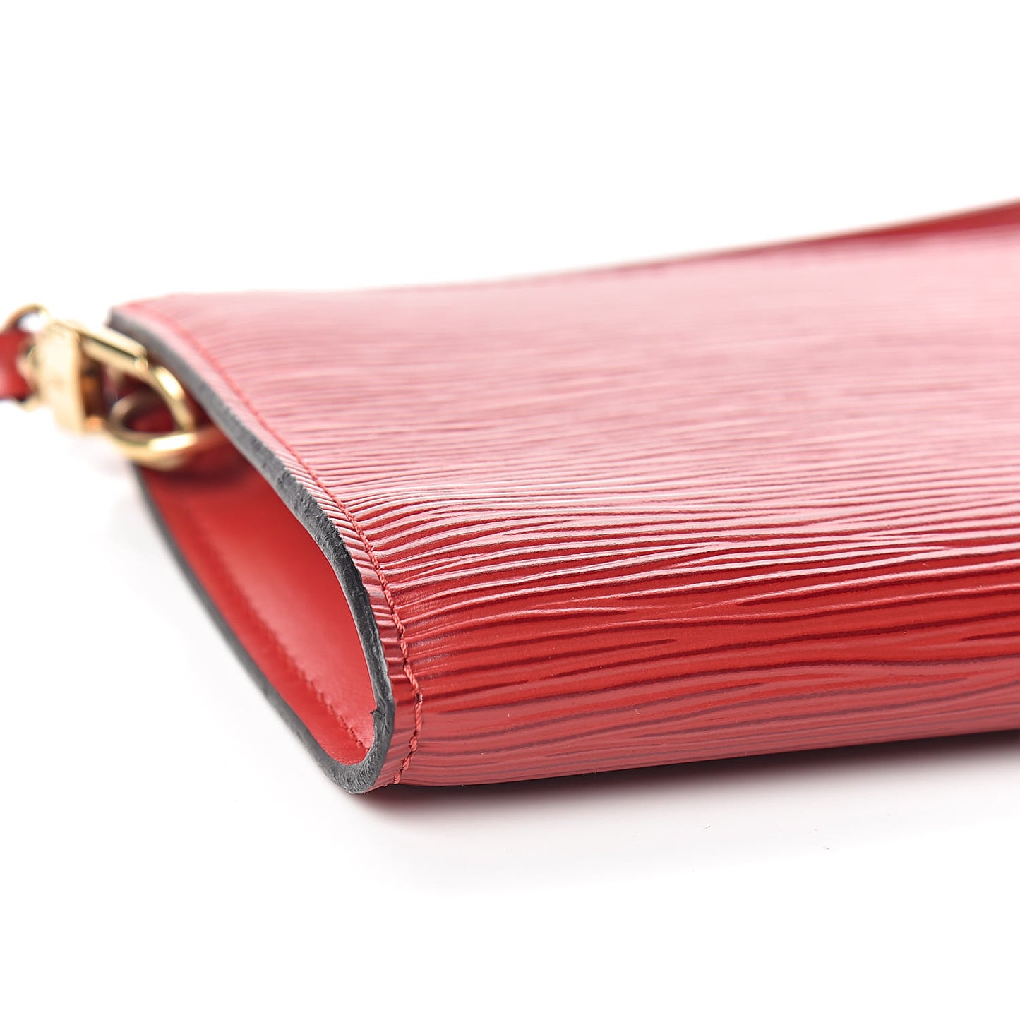 Epi Pochette Accessories 21 Castillan Red