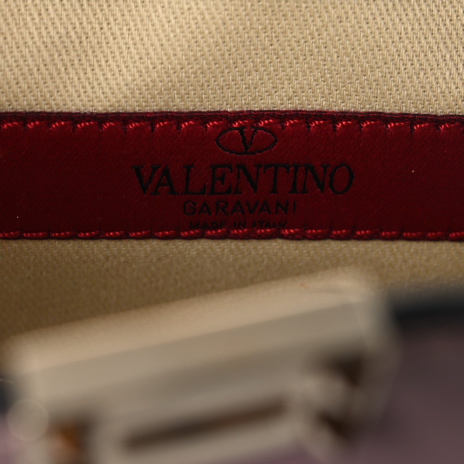 Valentino Garavani Vitello Mini Rockstud Tote Water Rose 6 of 12