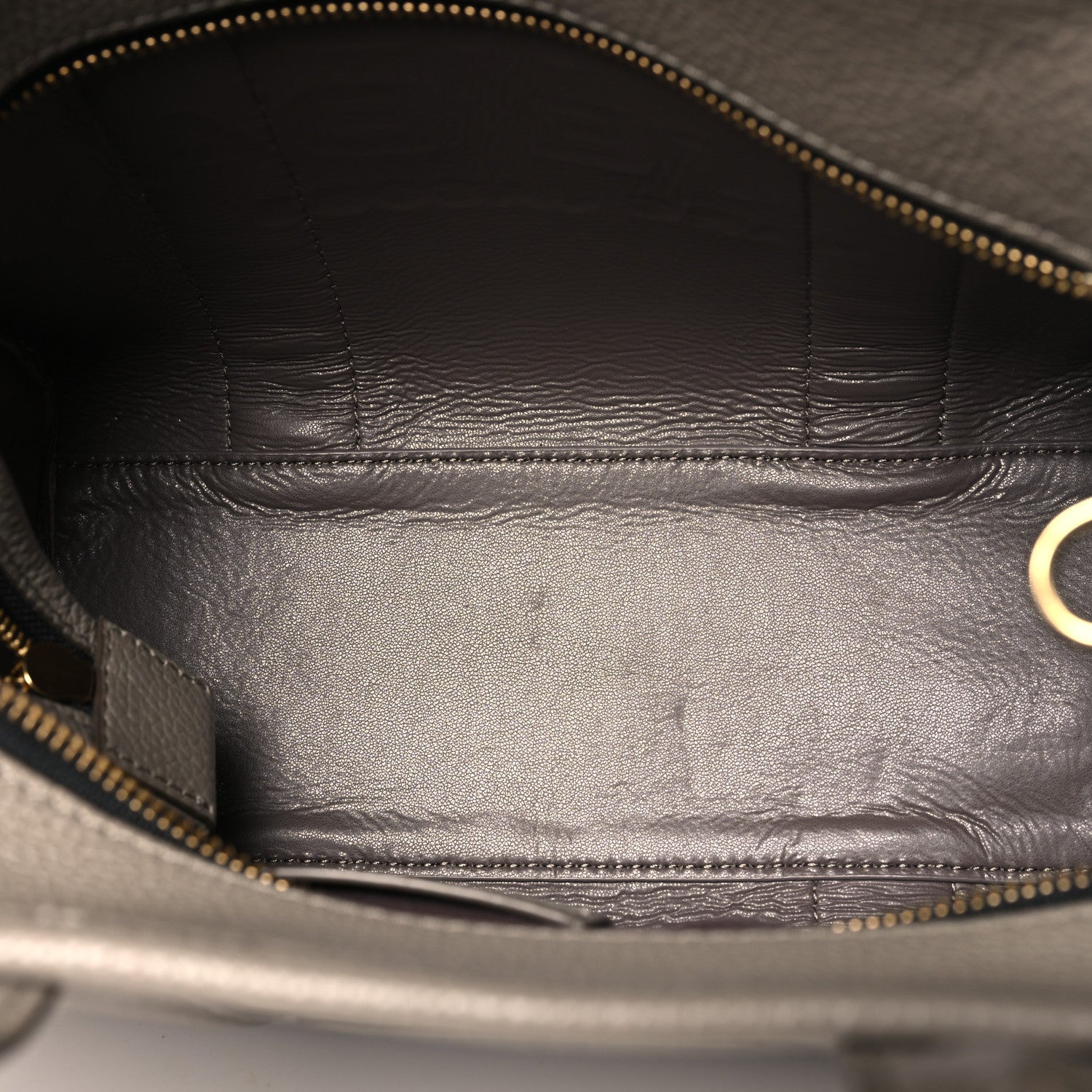 Marc Jacobs Grained Calfskin Small The Tote Bag Cement 5 of 12