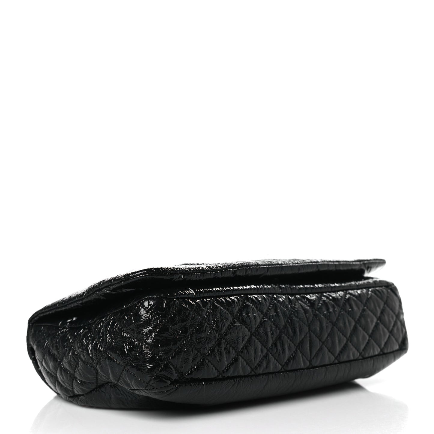 Vinyl Medium Rock and Chain Flap Black