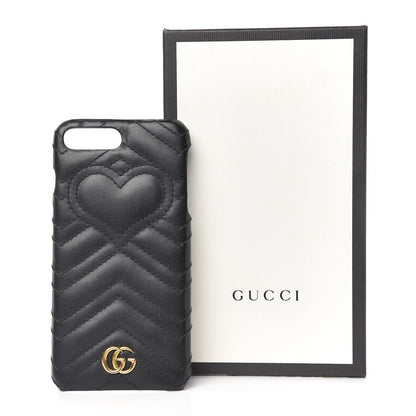 Gucci Calfskin Matelasse Marmont iPhone 7 Plus Case Black 7 of 7
