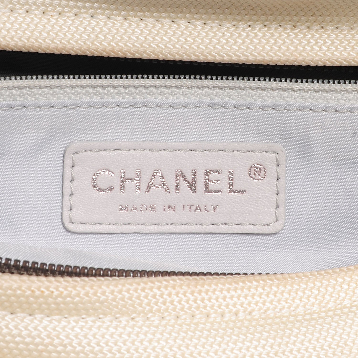 Chanel Coated Canvas Paris Biarritz Hobo Silver 6 of 7