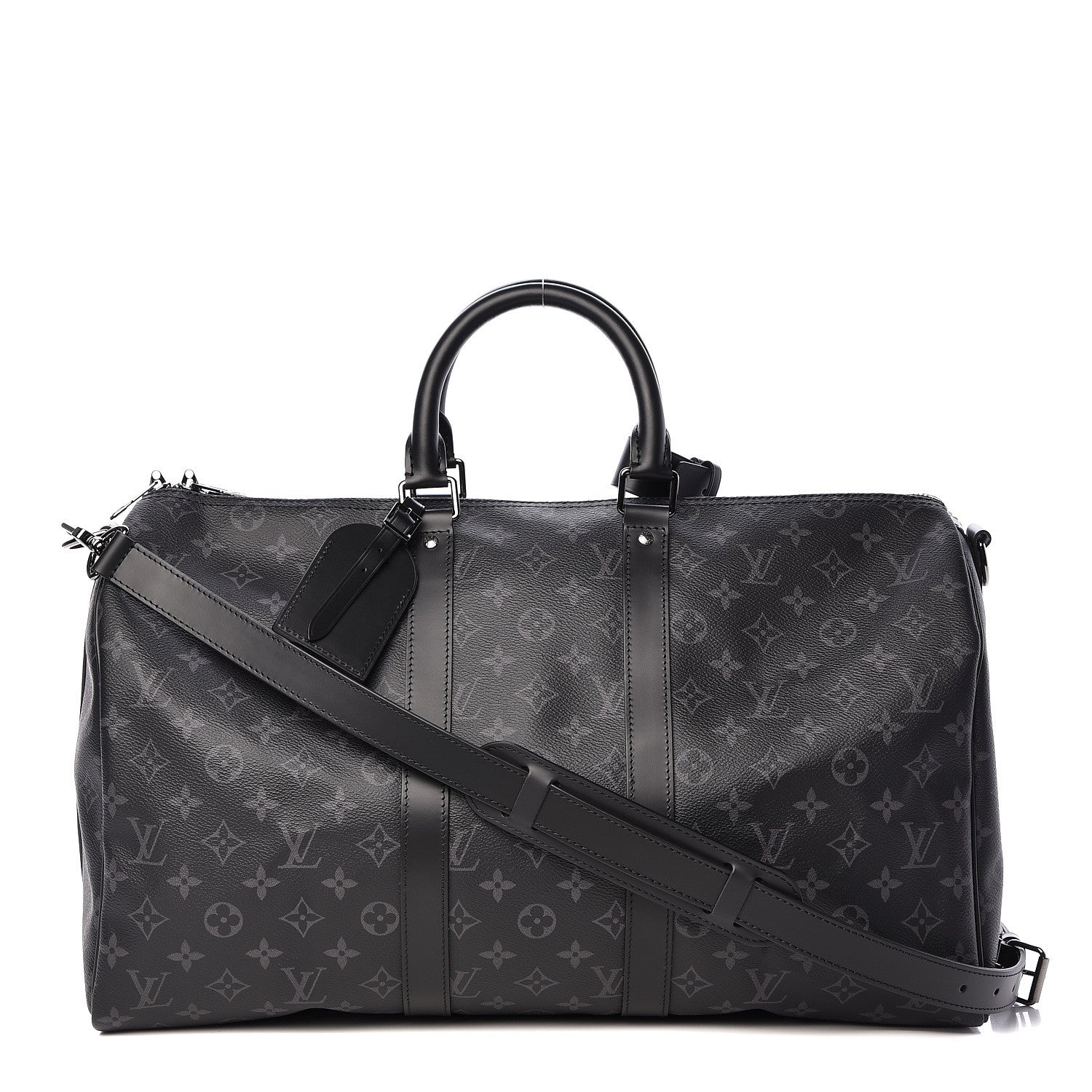 Louis Vuitton Monogram Eclipse Keepall Bandouliere 45 1 of 11
