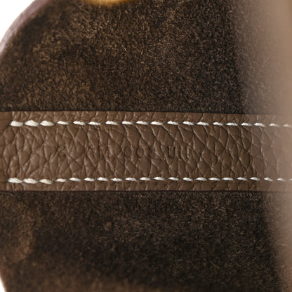 Hermes Taurillon Clemence Picotin Lock 22 MM Etoupe 6 of 8