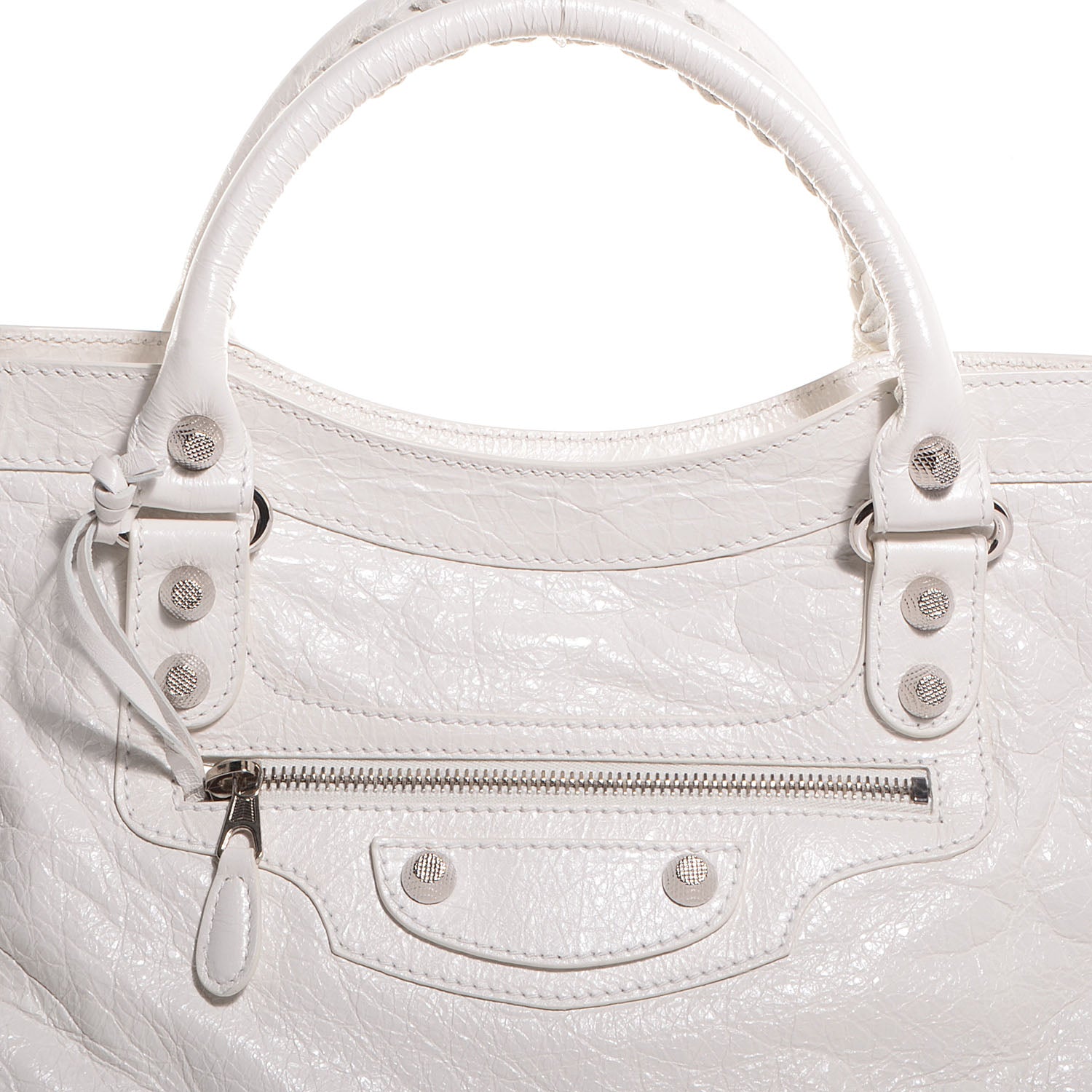 Balenciaga Agneau Giant 12 Silver Hardware City Ivory 13 of 13