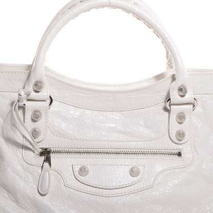 Balenciaga Agneau Giant 12 Silver Hardware City Ivory 13 of 13