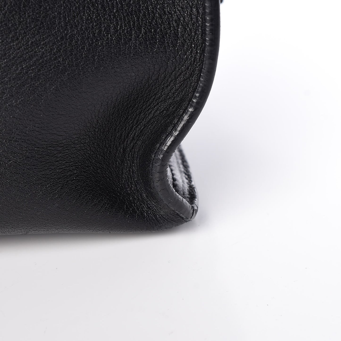 Smooth Calfskin Small Monogram Cabas Black