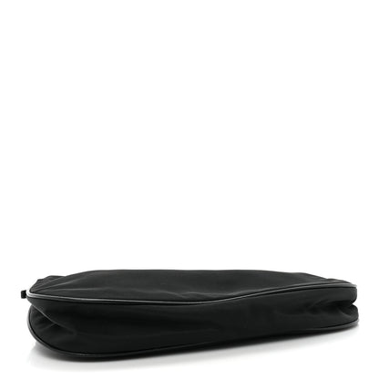 Prada Tessuto Light Nylon Chain Shoulder Bag Black 4 of 9