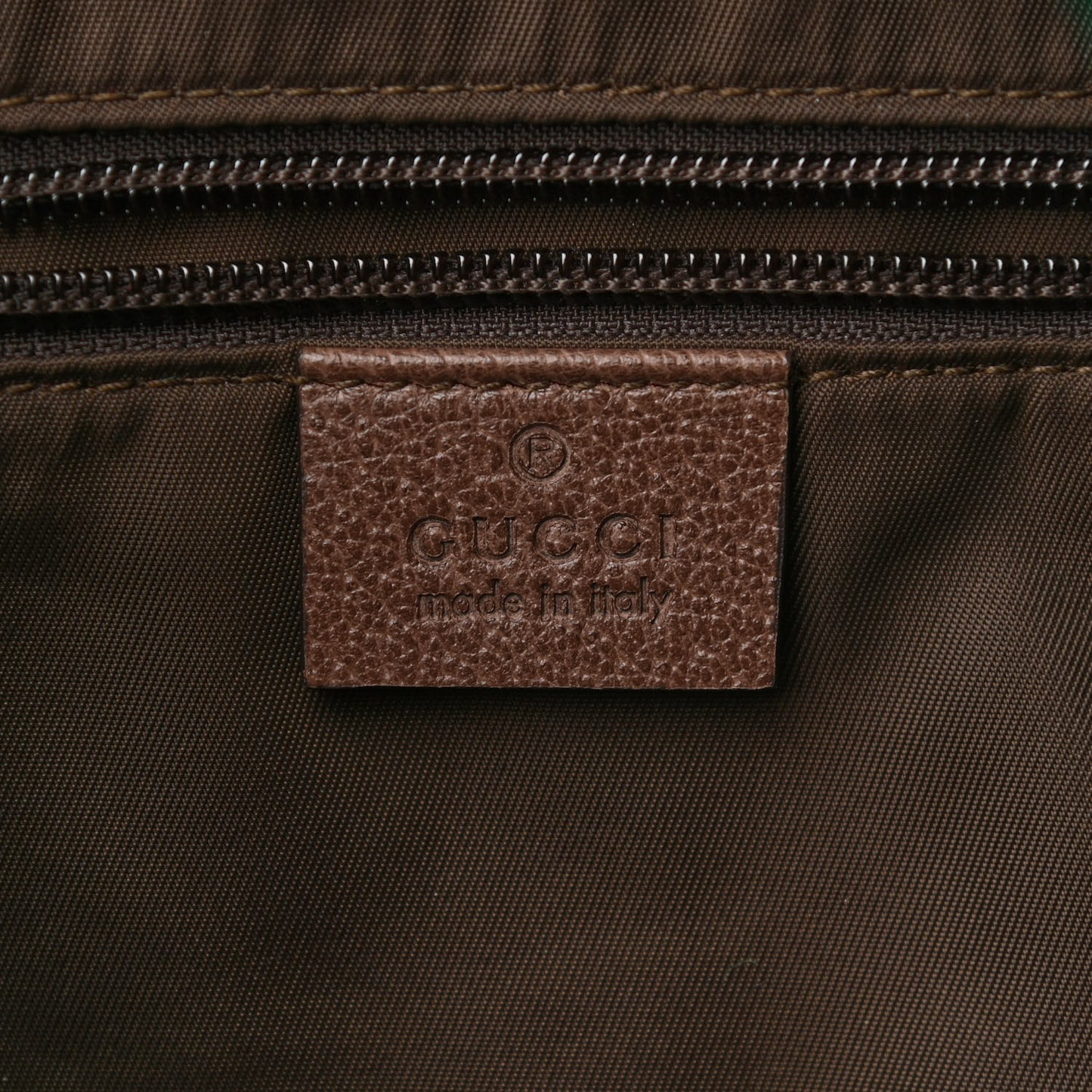 Velvet Jacquard Tapestry Script Logo Large Double Pocket Backpack Green Multicolor