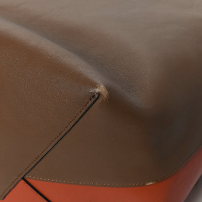 Celine Shiny Smooth Calfskin Twisted Cabas Camel Tan 12 of 14