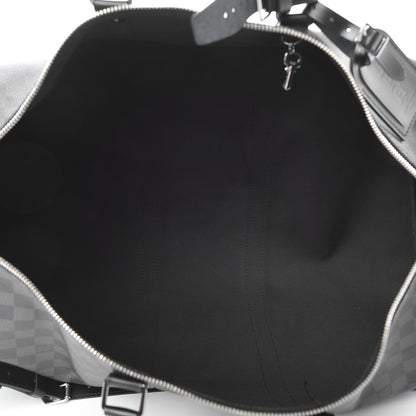 Louis Vuitton Damier Graphite Keepall Bandouliere 55 7 of 13