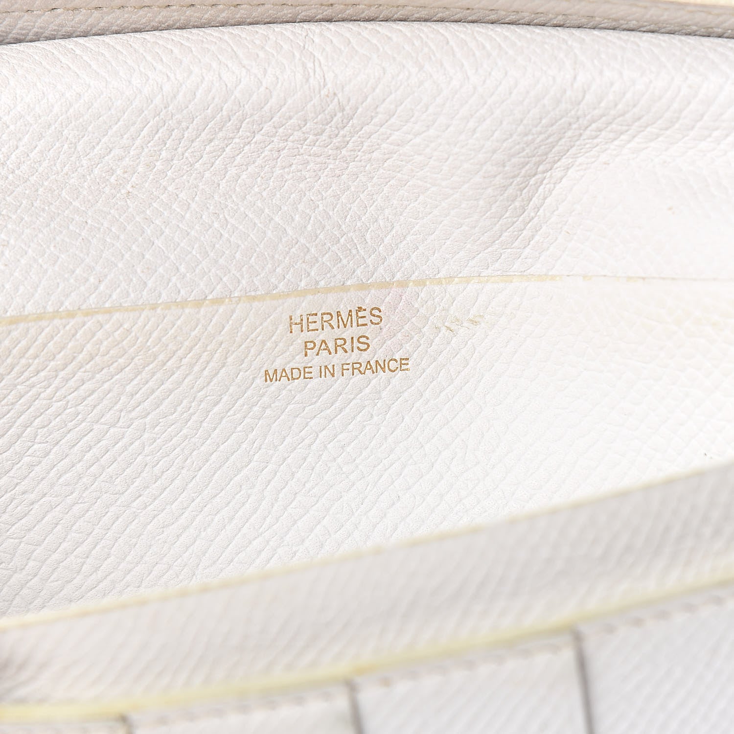 Hermes Epsom Bearn Wallet White 6 of 13