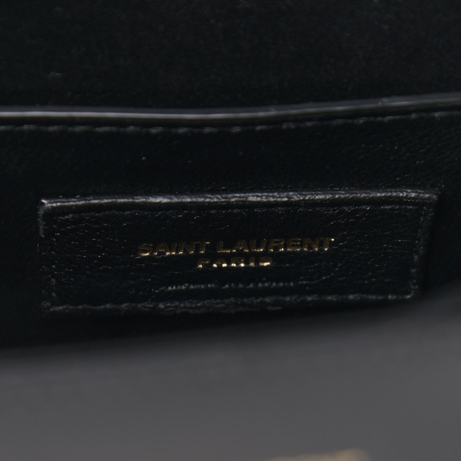 Saint Laurent Grain de Poudre Mini Classic Monogram Cassandra Top Handle Black 6 of 8