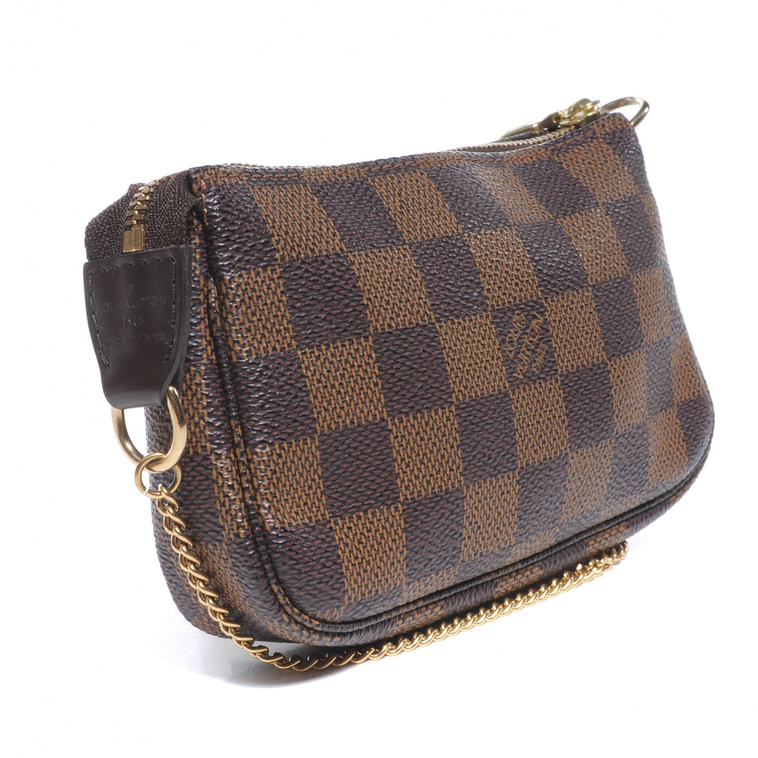Louis Vuitton Damier Ebene Mini Pochette Accessories 4 of 8