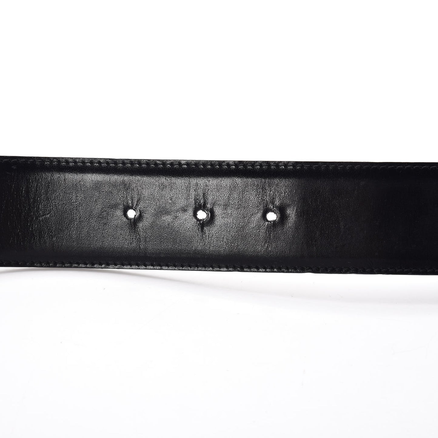 Calfskin Interlocking G Belt 80 32 Black
