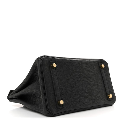 Hermes Togo Birkin 25 Black 4 of 13