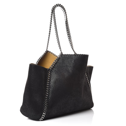 Stella McCartney Shaggy Deer Falabella Reversible Tote Black 6 of 19