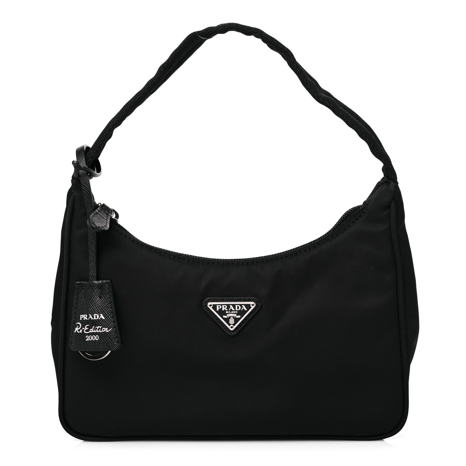 Prada Tessuto Nylon Mini Re-Edition 2000 Bag Black 1 of 13
