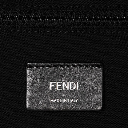 Fendi Nylon Vitello Fur Bag Bug Backpack Blue 6 of 8