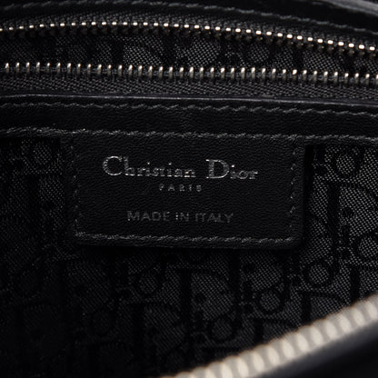 Christian Dior Lambskin Stitched Large Lady Dior Black 7 of 10