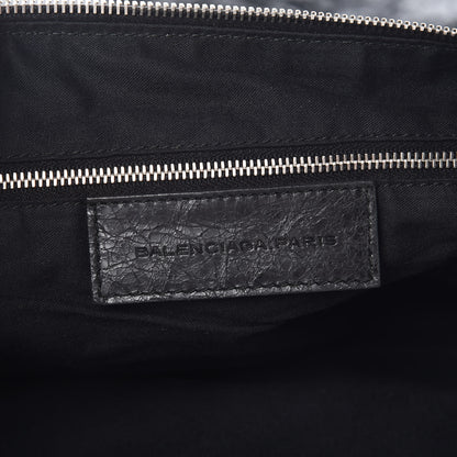 Balenciaga Agneau Wool Day Messenger Black 8 of 10