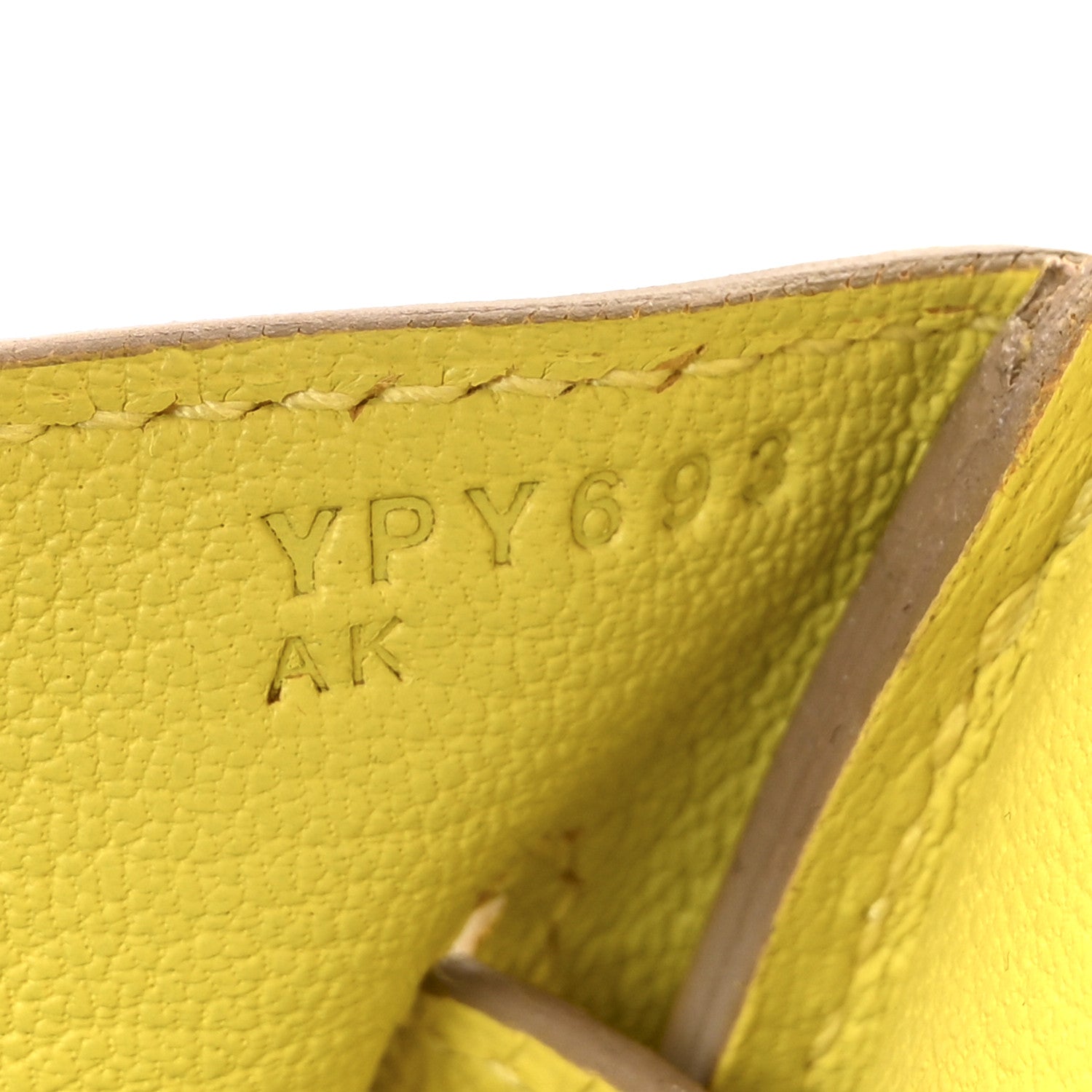 Hermes Epsom BIRKIN 30 Lime 7 of 11