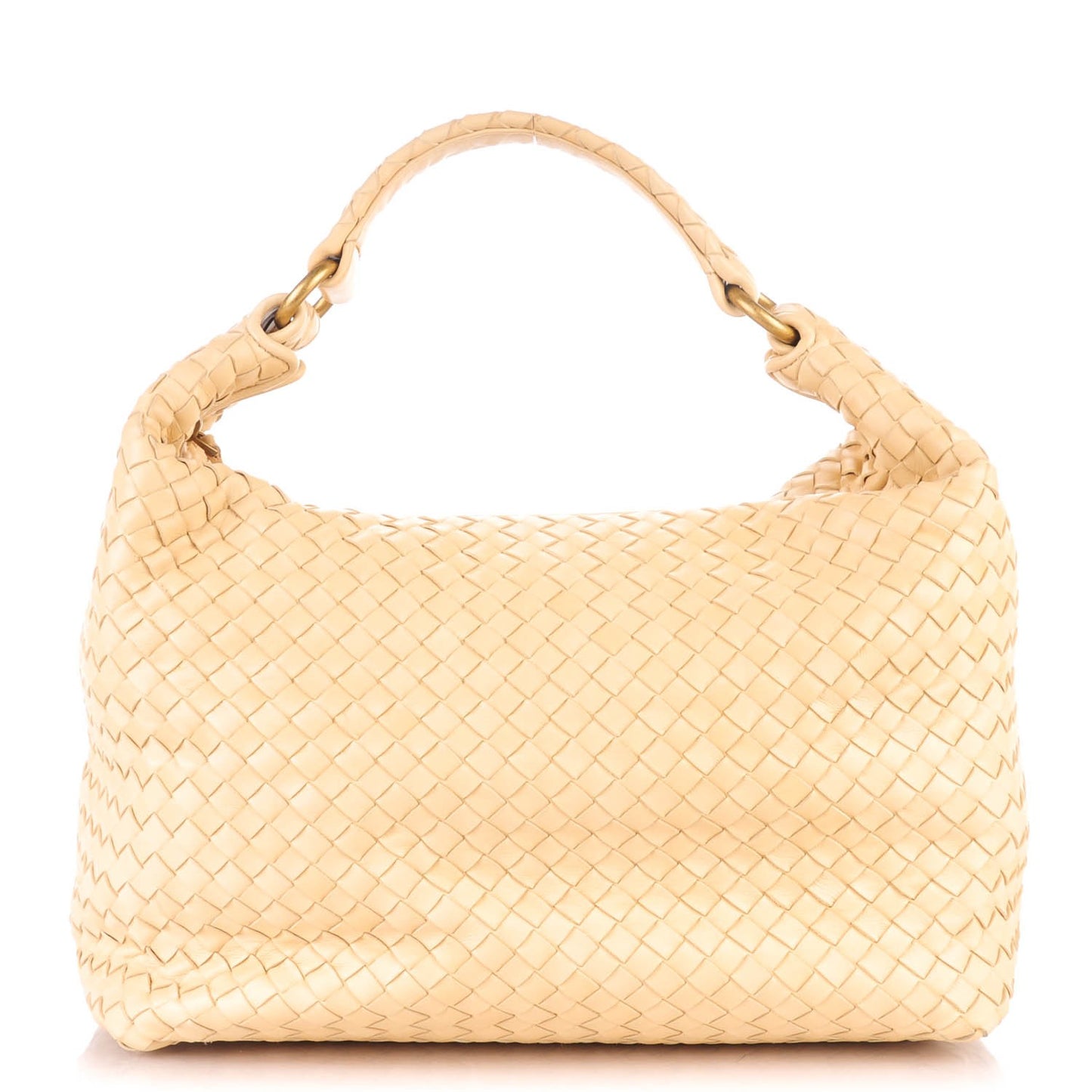 Nappa Intrecciato Pyramid Hobo Aurora